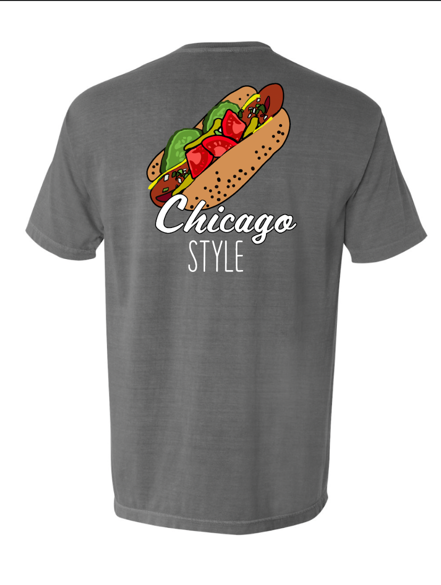 Short Sleeve Chicago Style pocket T